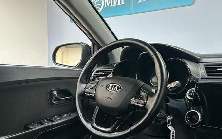 KIA Rio III рестайлинг, 2012 год, 752 000 рублей, 15 фотография