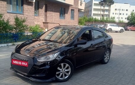 Hyundai Solaris II рестайлинг, 2011 год, 515 000 рублей, 18 фотография