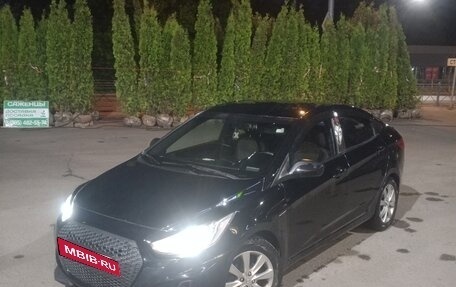Hyundai Solaris II рестайлинг, 2011 год, 515 000 рублей, 23 фотография
