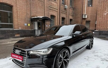 Audi A6, 2012 год, 1 580 000 рублей, 21 фотография
