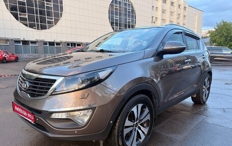 KIA Sportage III, 2013 год, 1 350 000 рублей, 1 фотография