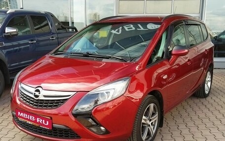 Opel Zafira C рестайлинг, 2013 год, 1 100 000 рублей, 1 фотография