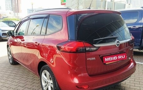 Opel Zafira C рестайлинг, 2013 год, 1 100 000 рублей, 6 фотография