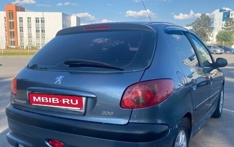 Peugeot 206, 2007 год, 340 000 рублей, 10 фотография