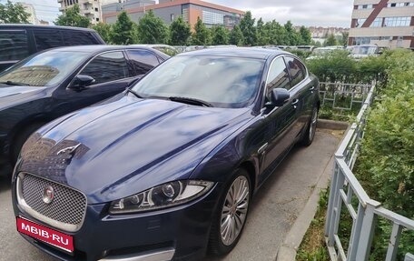 Jaguar XF I рестайлинг, 2014 год, 1 530 000 рублей, 1 фотография