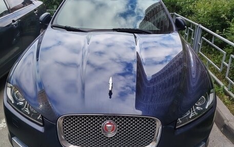 Jaguar XF I рестайлинг, 2014 год, 1 530 000 рублей, 2 фотография