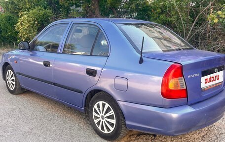 Hyundai Accent II, 2004 год, 385 000 рублей, 6 фотография