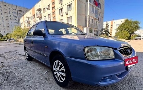 Hyundai Accent II, 2004 год, 385 000 рублей, 4 фотография