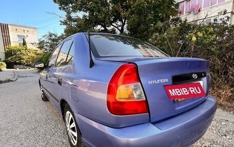 Hyundai Accent II, 2004 год, 385 000 рублей, 7 фотография