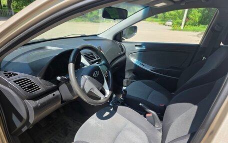 Hyundai Solaris II рестайлинг, 2011 год, 480 000 рублей, 9 фотография