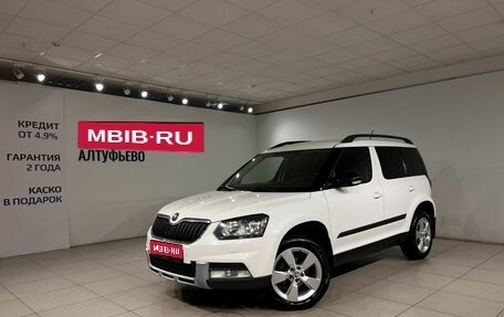 Skoda Yeti I рестайлинг, 2015 год, 1 090 000 рублей, 1 фотография