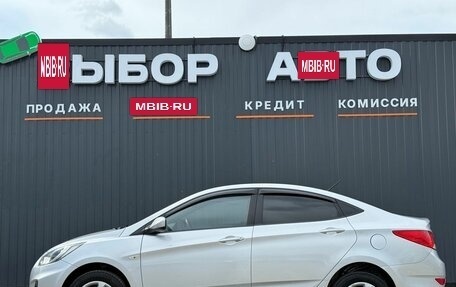 Hyundai Solaris II рестайлинг, 2012 год, 710 000 рублей, 4 фотография