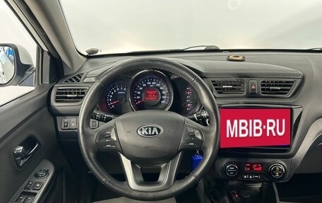 KIA Rio III рестайлинг, 2013 год, 870 000 рублей, 20 фотография
