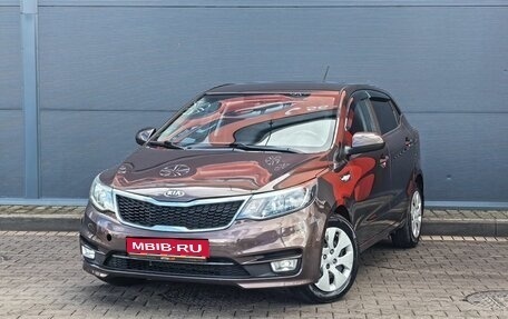 KIA Rio III рестайлинг, 2017 год, 1 249 000 рублей, 1 фотография