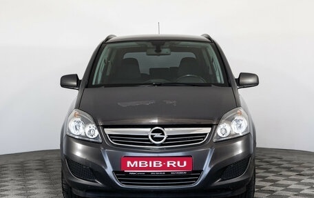 Opel Zafira B, 2013 год, 849 000 рублей, 3 фотография