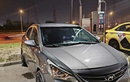 Hyundai Solaris II рестайлинг, 2016 год, 550 000 рублей, 10 фотография