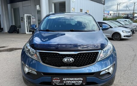 KIA Sportage III, 2014 год, 1 425 000 рублей, 2 фотография