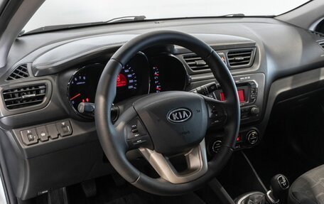 KIA Rio III рестайлинг, 2012 год, 674 200 рублей, 5 фотография
