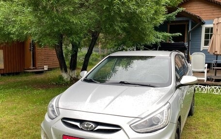 Hyundai Solaris II рестайлинг, 2014 год, 750 000 рублей, 1 фотография