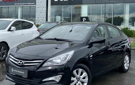 Hyundai Solaris II рестайлинг, 2016 год, 1 278 000 рублей, 1 фотография