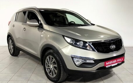 KIA Sportage III, 2015 год, 1 435 000 рублей, 3 фотография