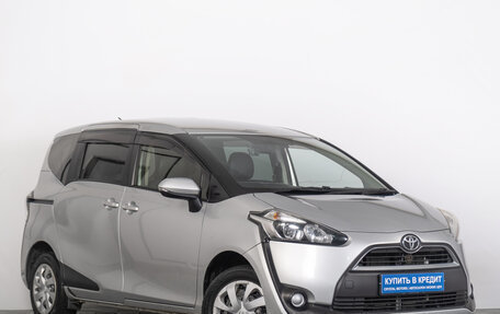 Toyota Sienta II, 2016 год, 1 389 000 рублей, 2 фотография