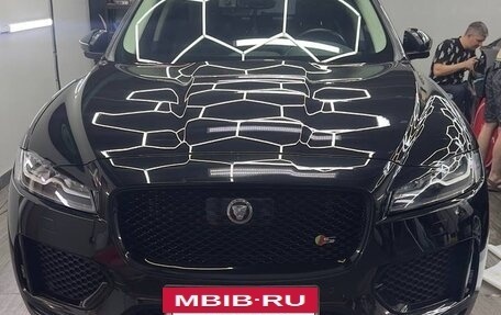 Jaguar F-Pace, 2019 год, 3 100 000 рублей, 40 фотография