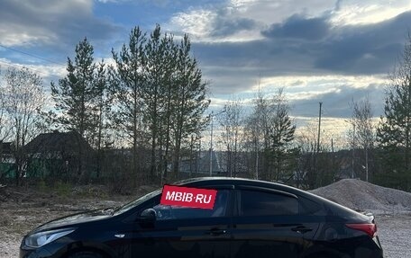Hyundai Solaris II рестайлинг, 2017 год, 1 200 000 рублей, 4 фотография