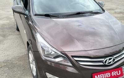 Hyundai Solaris II рестайлинг, 2014 год, 970 000 рублей, 1 фотография