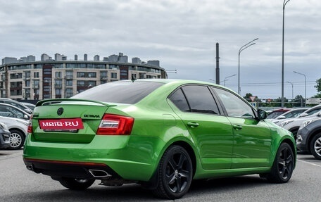 Skoda Octavia RS, 2014 год, 1 837 960 рублей, 5 фотография