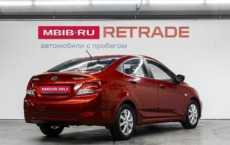 Hyundai Solaris II рестайлинг, 2011 год, 790 000 рублей, 6 фотография
