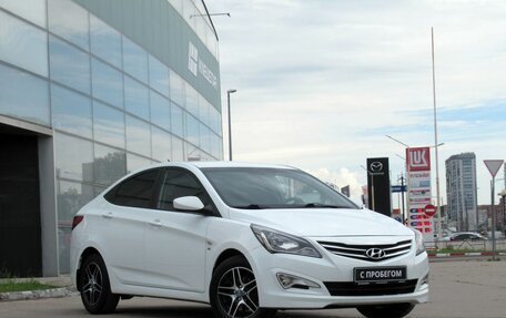 Hyundai Solaris II рестайлинг, 2014 год, 950 000 рублей, 3 фотография