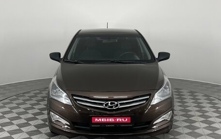 Hyundai Solaris II рестайлинг, 2015 год, 1 020 000 рублей, 4 фотография
