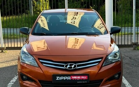 Hyundai Solaris II рестайлинг, 2014 год, 809 000 рублей, 2 фотография