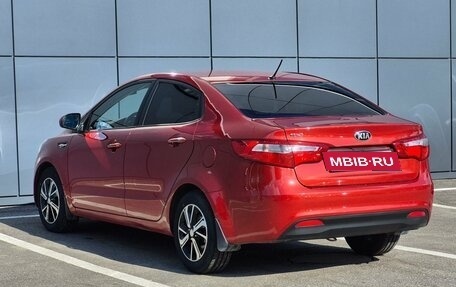 KIA Rio III рестайлинг, 2014 год, 829 000 рублей, 5 фотография