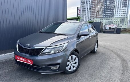 KIA Rio III рестайлинг, 2016 год, 829 000 рублей, 3 фотография