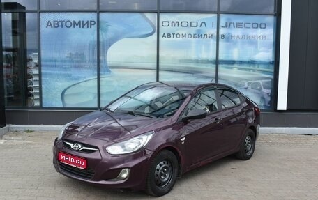 Hyundai Solaris II рестайлинг, 2012 год, 620 000 рублей, 1 фотография