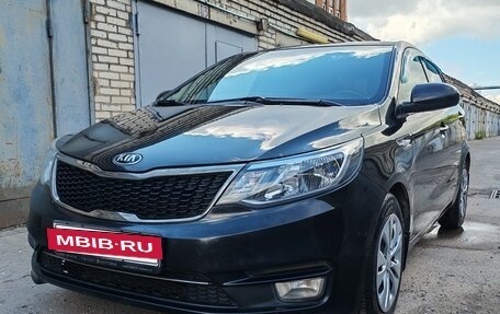 KIA Rio III рестайлинг, 2016 год, 950 000 рублей, 3 фотография
