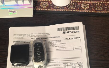 Hyundai Santa Fe IV, 2021 год, 4 000 000 рублей, 29 фотография