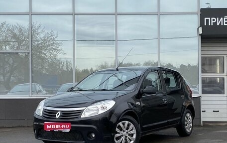 Renault Sandero I, 2010 год, 389 000 рублей, 1 фотография