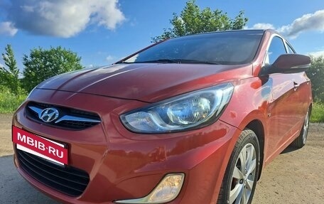Hyundai Solaris II рестайлинг, 2012 год, 950 000 рублей, 9 фотография