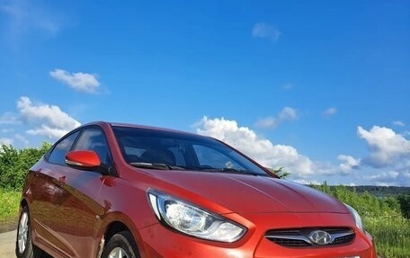 Hyundai Solaris II рестайлинг, 2012 год, 950 000 рублей, 14 фотография