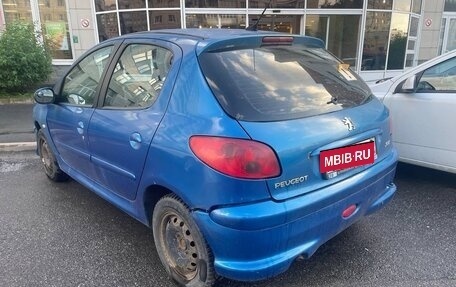 Peugeot 206, 2006 год, 135 000 рублей, 5 фотография