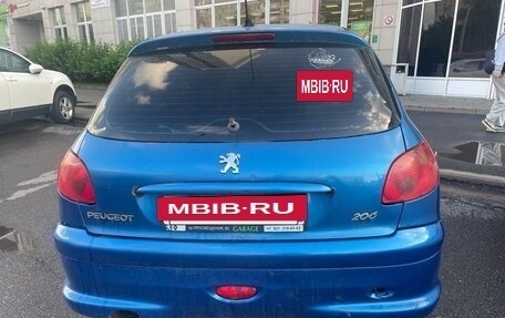 Peugeot 206, 2006 год, 135 000 рублей, 6 фотография