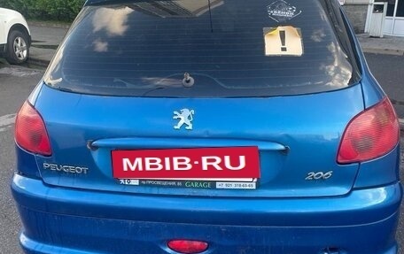 Peugeot 206, 2006 год, 135 000 рублей, 7 фотография