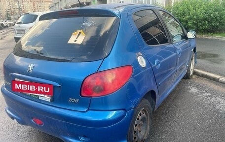 Peugeot 206, 2006 год, 135 000 рублей, 9 фотография