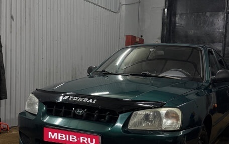 Hyundai Accent II, 2001 год, 280 000 рублей, 1 фотография