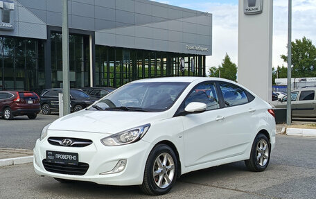 Hyundai Solaris II рестайлинг, 2011 год, 645 000 рублей, 5 фотография