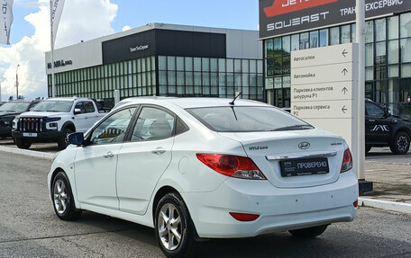 Hyundai Solaris II рестайлинг, 2011 год, 645 000 рублей, 11 фотография
