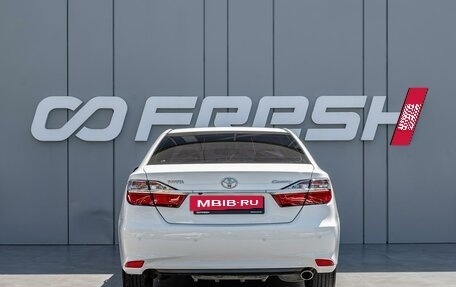 Toyota Camry, 2016 год, 1 920 000 рублей, 4 фотография